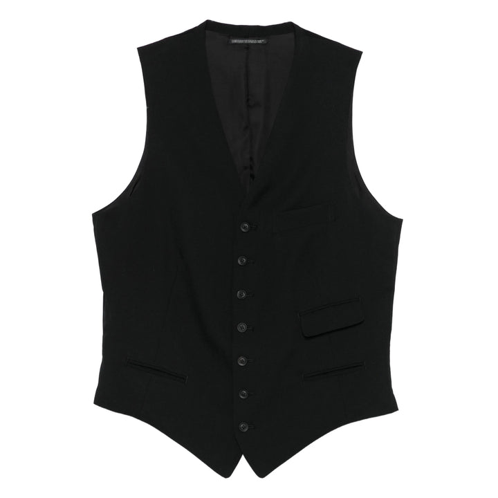 Yohji Yamamoto Waistcoats - Black | 21fa8c9248624d3957af235e85eef4d69f020d74