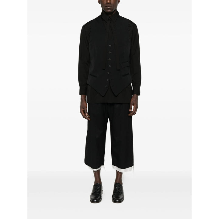 Yohji Yamamoto Waistcoats - Black | 212ba3161ac5794fffd0236e235bfad87527d3d9