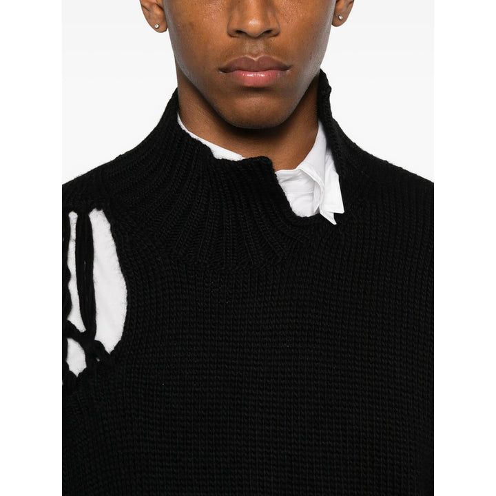 Yohji Yamamoto Sweaters - Black | 07edf929c2ad4c19d8785c93ca26cd388bc760ed