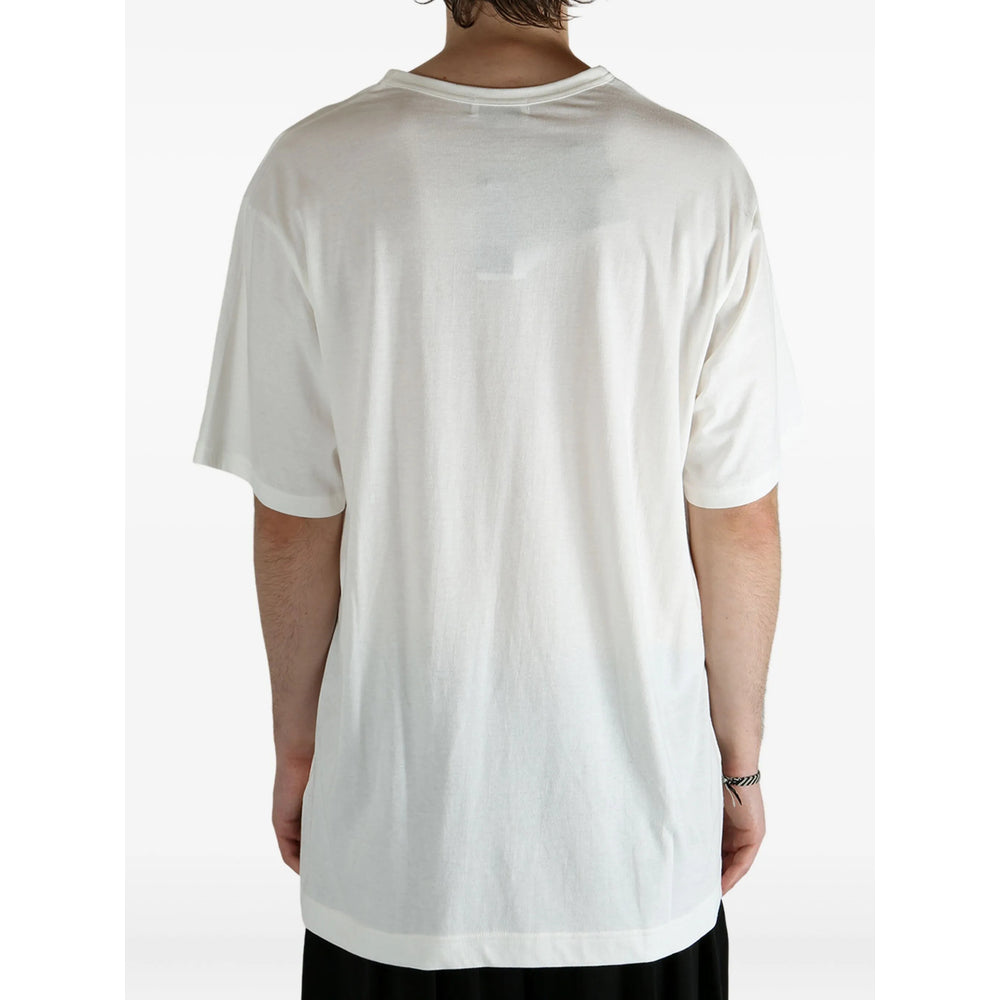 Yohji Yamamoto T Shirts - White | 5e859cdb526b0d7bd982d9f553c2761e5fd5e1b4