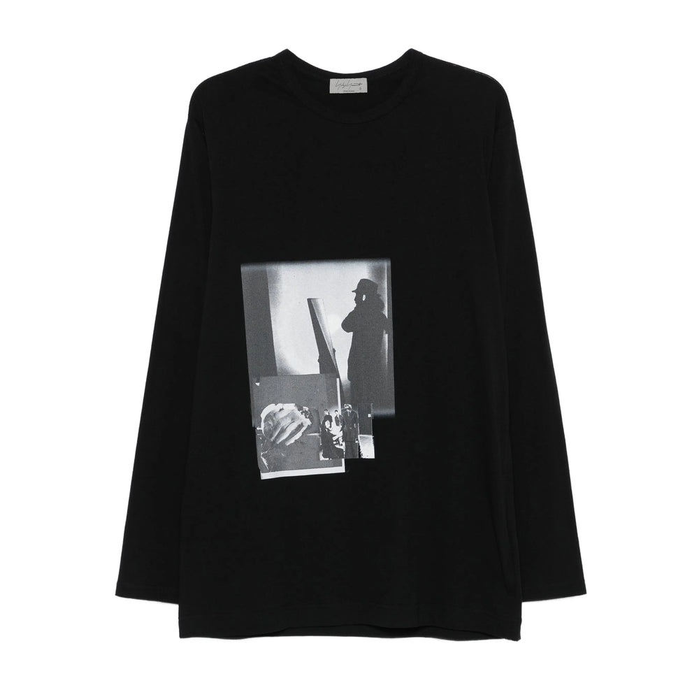 Yohji Yamamoto T Shirts - Black | 638262a428d298cc2efeb952af2ed1bbc77ad4e4