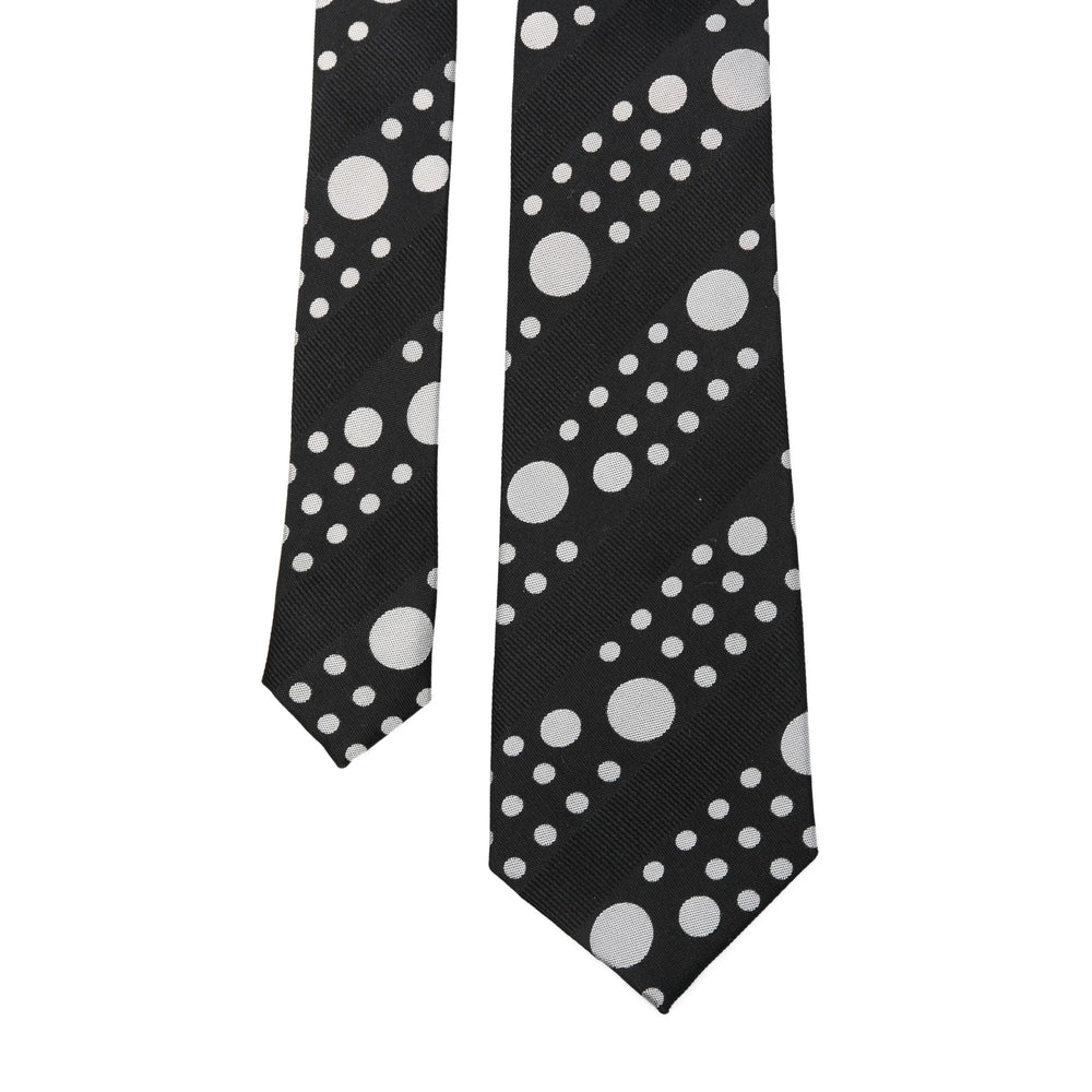 Yohji Yamamoto Ties - Black, White | f9253f06ddf213136145fb393bba69c7d712fda5