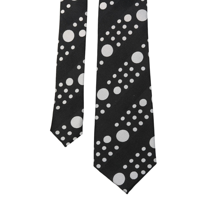 Yohji Yamamoto Ties - Black, White | f9253f06ddf213136145fb393bba69c7d712fda5