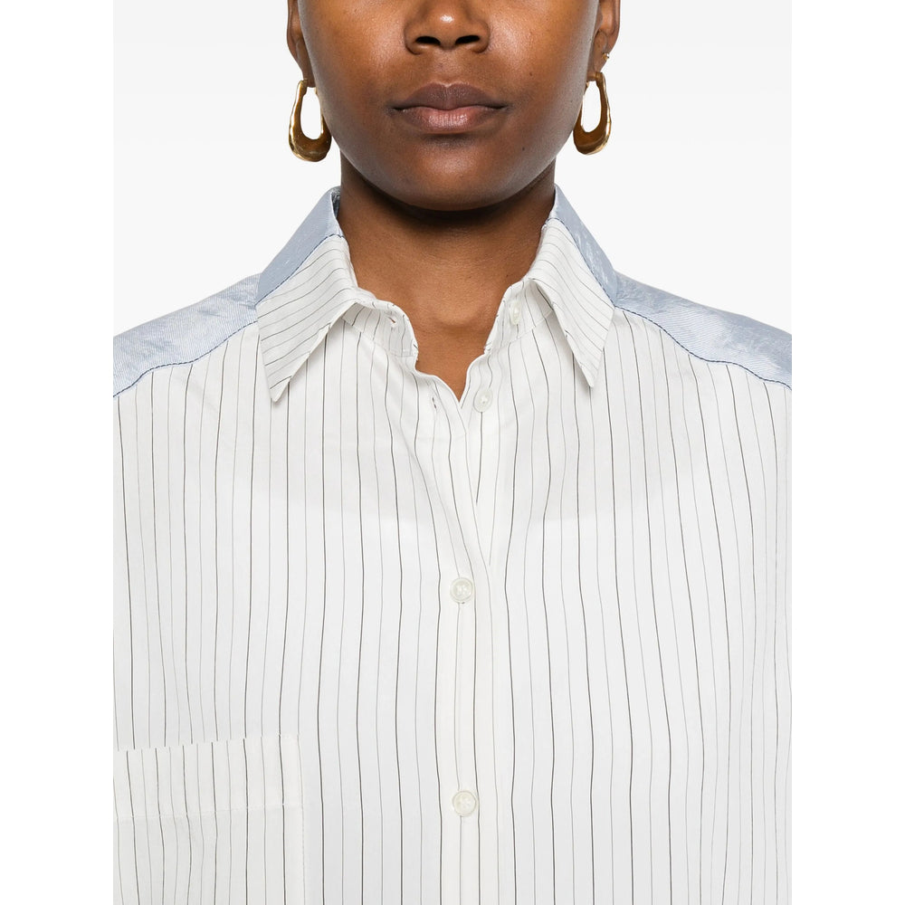 Tela Shirts - White, Blue | 55a8bc1794a42c08a1bf4046cc02bc610b0da8b3