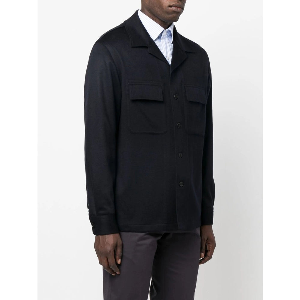 Zegna Shirts - Blue | 9114b309d8c2aba88b4047b723894ef287191746