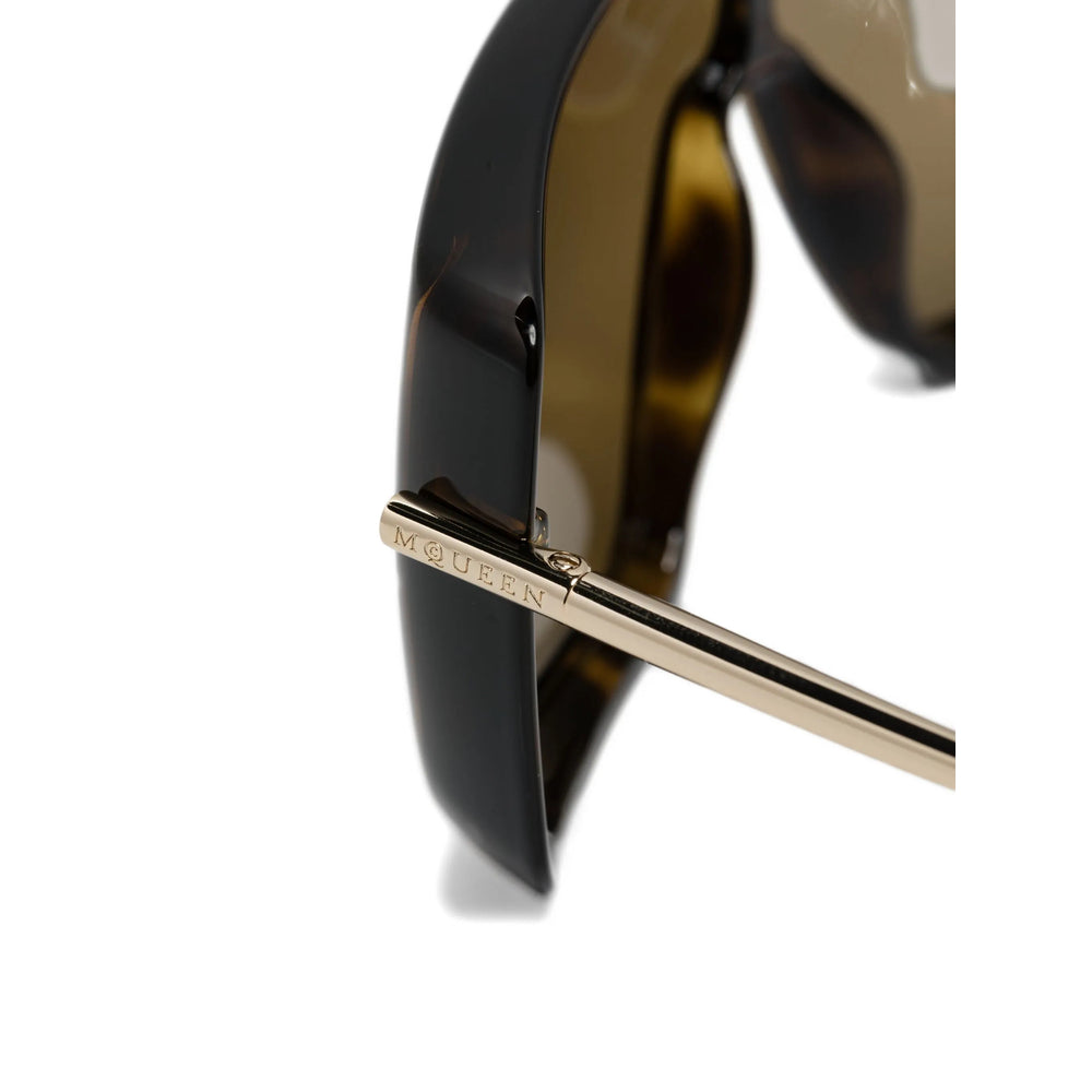 Alexander Mcqueen Eyewears - Brown | f1defde6bdbc0d32530b368c4d0121b6ef5e10d5