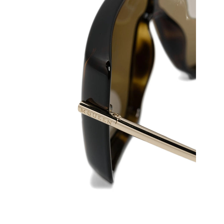 Alexander Mcqueen Eyewears - Brown | f1defde6bdbc0d32530b368c4d0121b6ef5e10d5
