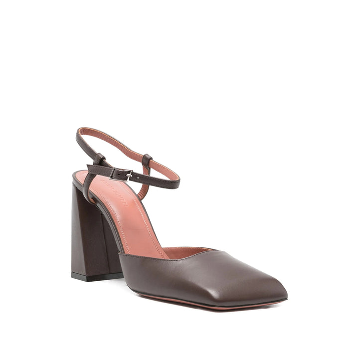 Amina Muaddi Shoes - Brown | c602db34abe0f99d711b006893188546fb4fceff