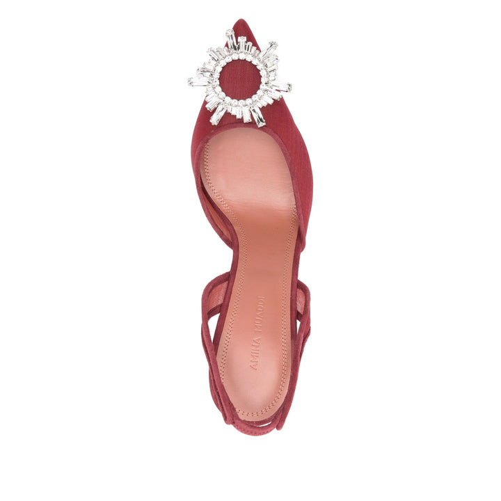 Amina Muaddi Shoes - Red | b331a1c67217147635e8351acd68b0d6c9800c84