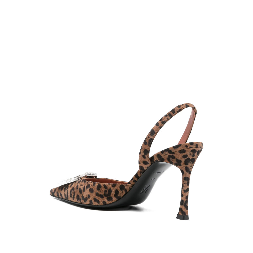 Amina Muaddi Shoes - Brown | a58b11d58dfbbc34c8e51e4f7d6e4b335c279006