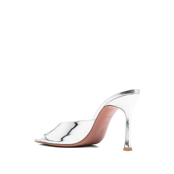 Amina Muaddi Shoes - Silver | d560488d68afdcefe2479eb26e9e9c9c4ed59154