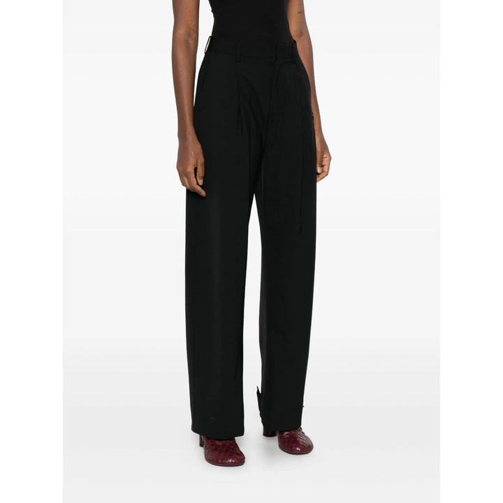 Moncler X Edward Enninful Pants - Black | 18e207ed32fbfea6d1b945853e28a04d70706d43