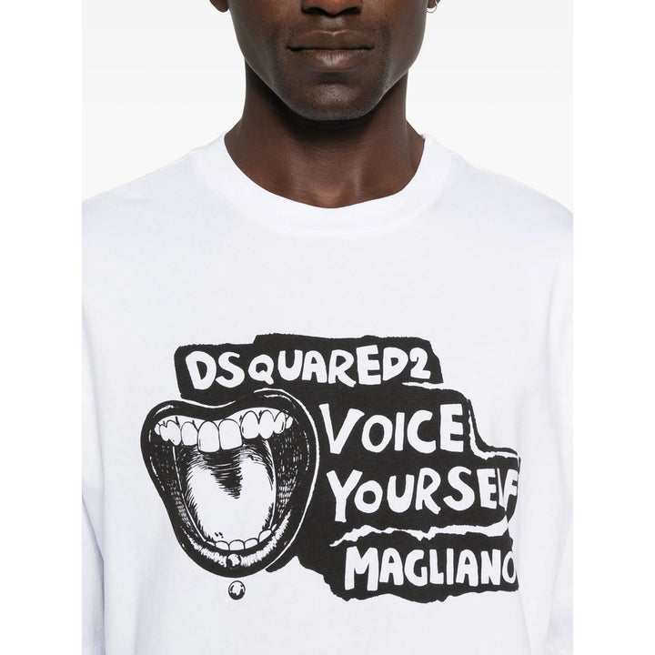 Dsquared2 T Shirts - White | b0d9debd877d6d508ce65ddde20e4e86751c5e36