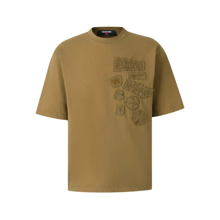 Dsquared2 T Shirts - Green | 5cd00b8a48f9f25db658ef22d9b7982f9c06b7bd