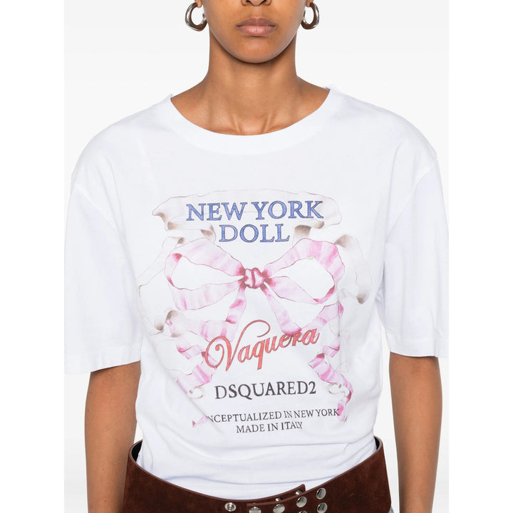 Dsquared2 T Shirts - White | aad472e4e784f5f676602881f92ed087387034d5