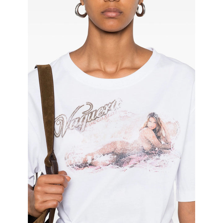 Dsquared2 T Shirts - White | d40c61f42b43af368523ee31d02b5871c373dc83