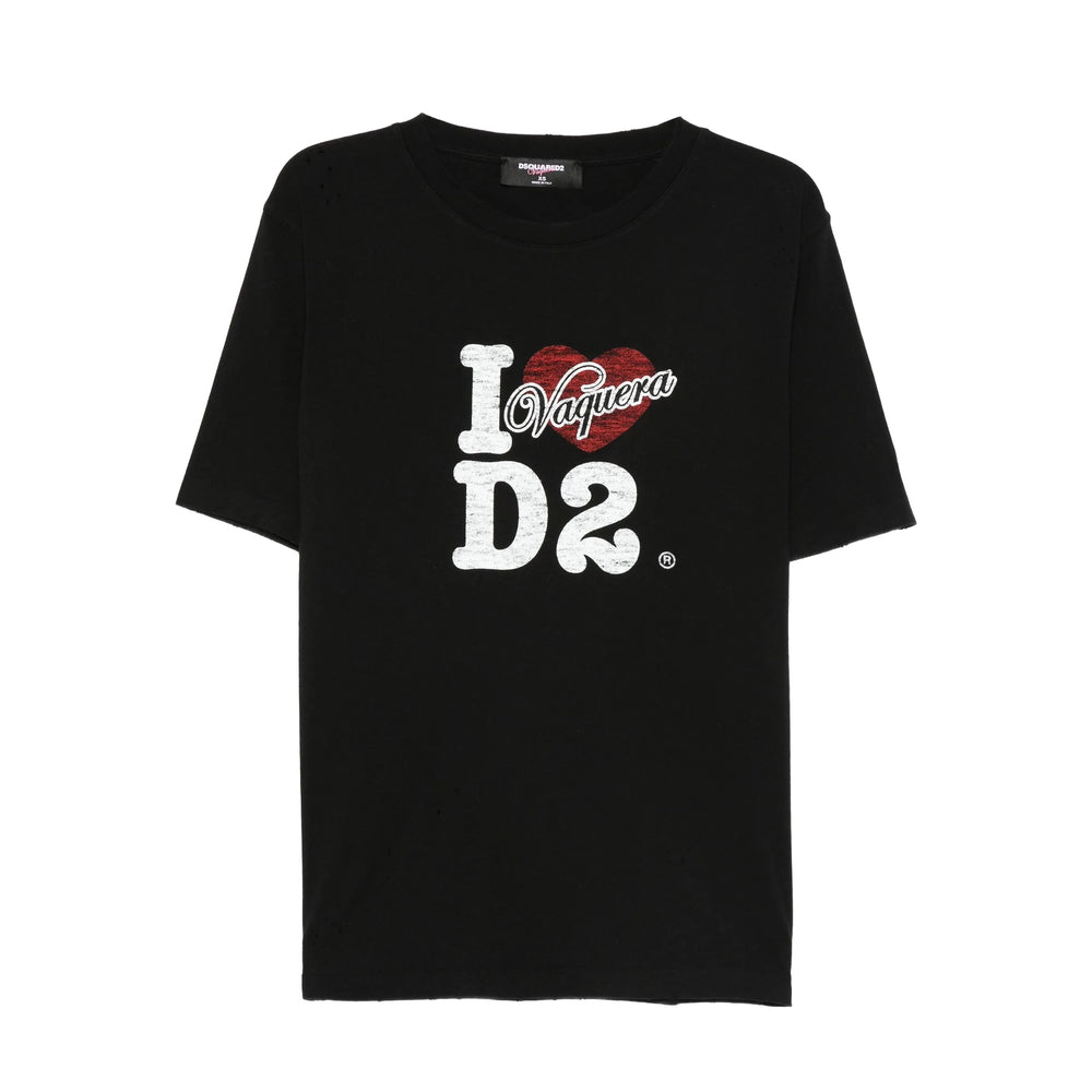 Dsquared2 T Shirts - Black | 7613cf9885295851c5c78406ed61087947716b44