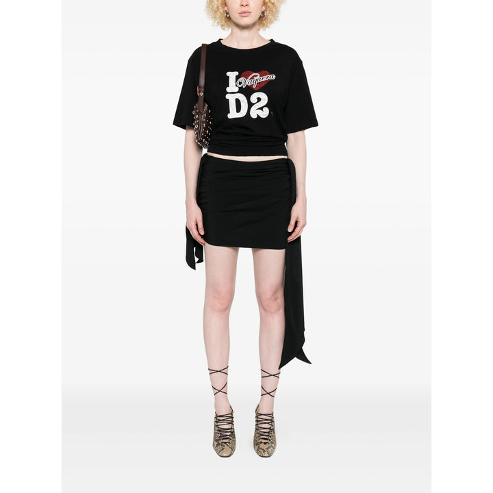 Dsquared2 T Shirts - Black | d5b07f1a1f77635c3ee6082b943e6e72fc27adc6