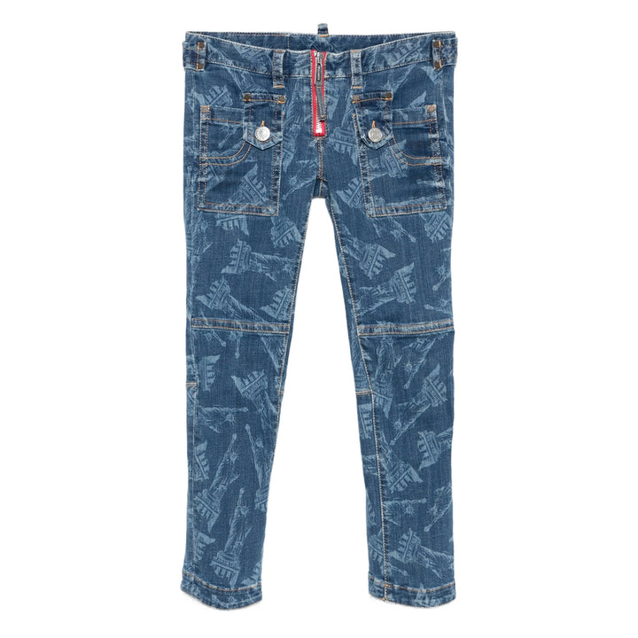 Dsquared2 Pants - Blue | c3e7c4793fb55d8d71cad10ef5aaec78d58ddafc