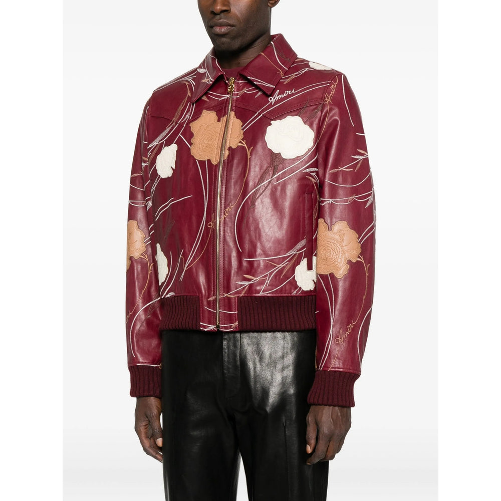 Amiri Leather Outerwears - Red | 43f3e4c4a835402c051fad6e9eb0211805122dab