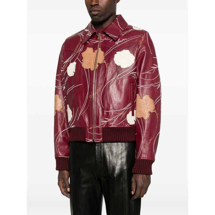 Amiri Leather Outerwears - Red | 43f3e4c4a835402c051fad6e9eb0211805122dab