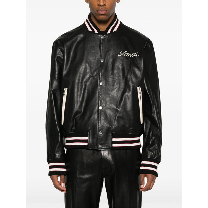 Amiri Leather Outerwears - Black | 3ebd8e0a2e2e896589db27f8f22b1bffd820952a
