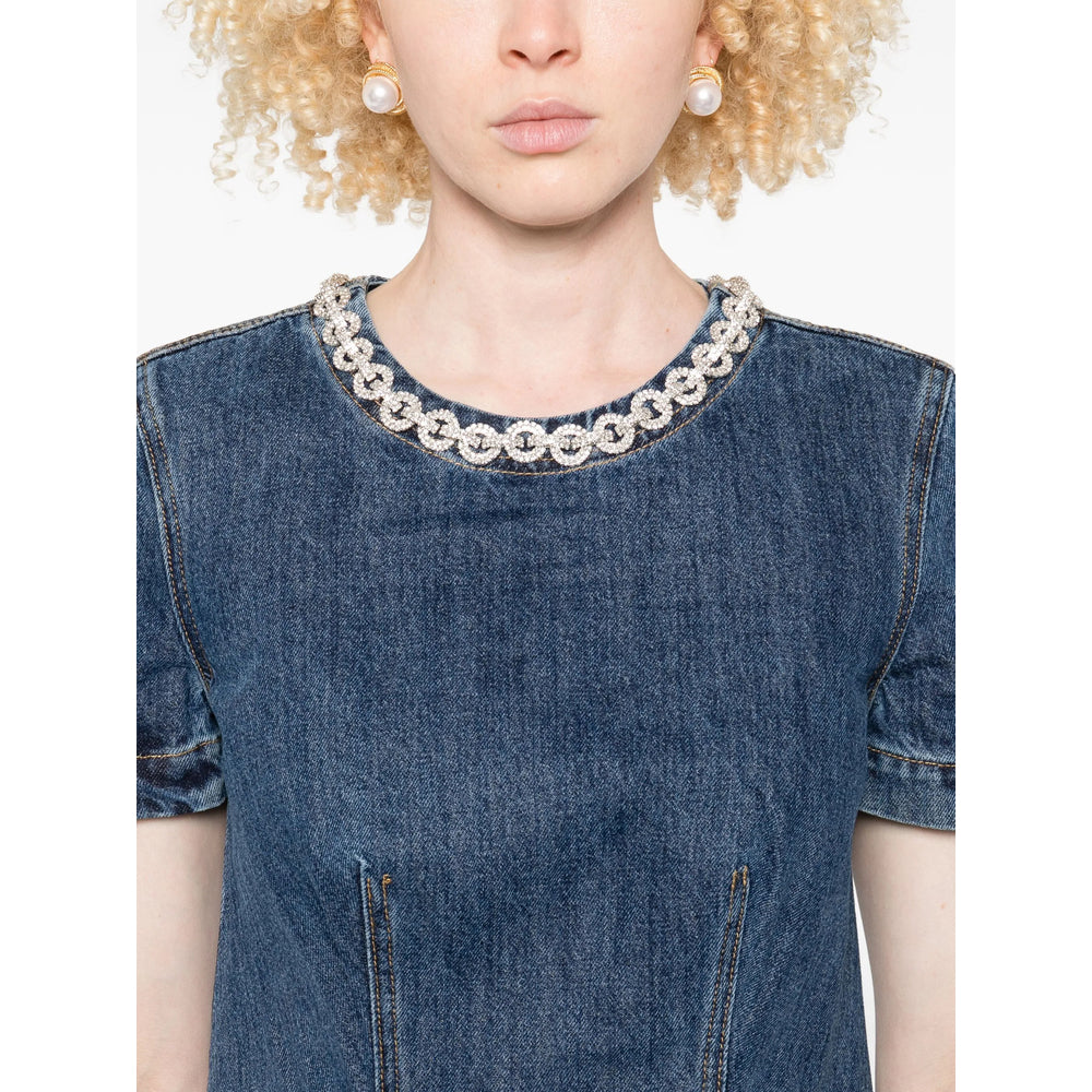 Self-Portrait Dresses - Blue | 33a634177d84da5c7519cd276435b609aad49bd5