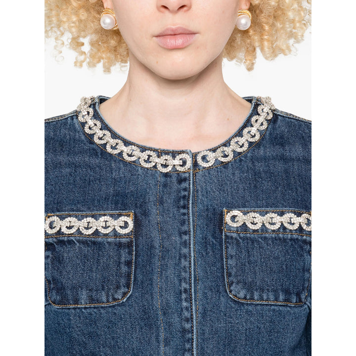 Self-Portrait Outerwears - Blue | d2faaf666fbfba69e8c9c34fcbb338aa05e0fc65