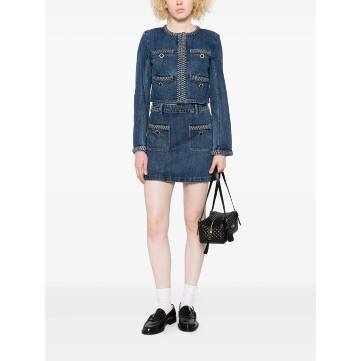 Self-Portrait Skirts - Blue | aa09a972a4e608752c5f2e92cbabf0c2a24f5f99