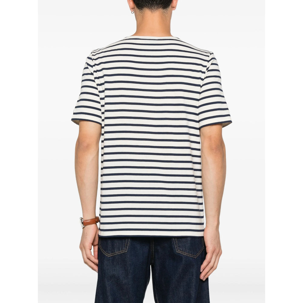 Saint James T Shirts - White, Blue | 66301b38f335bcc1b1558fd7198f5bc93b01f7e7