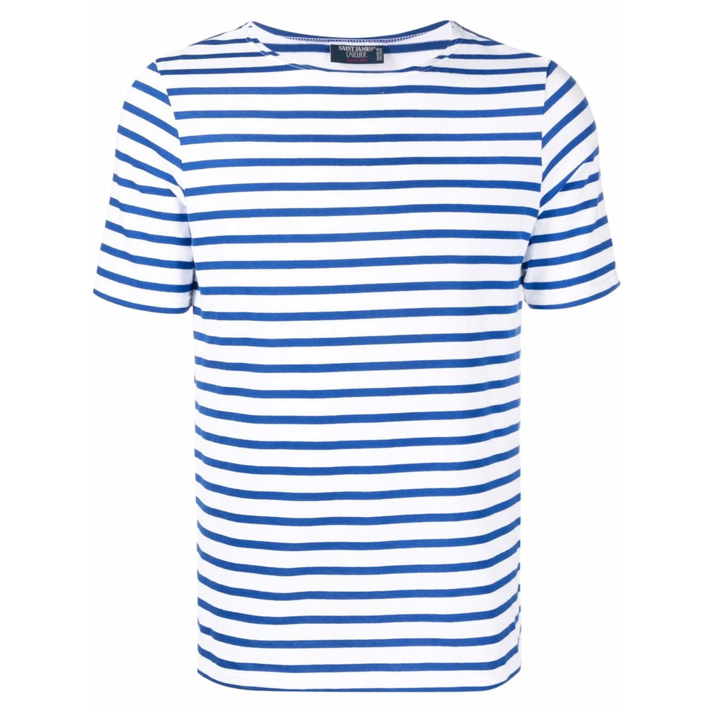 Saint James T Shirts - White, Blue | c7c8fa5c129ff3eca5d8edd6361c486e0fb0dc8e