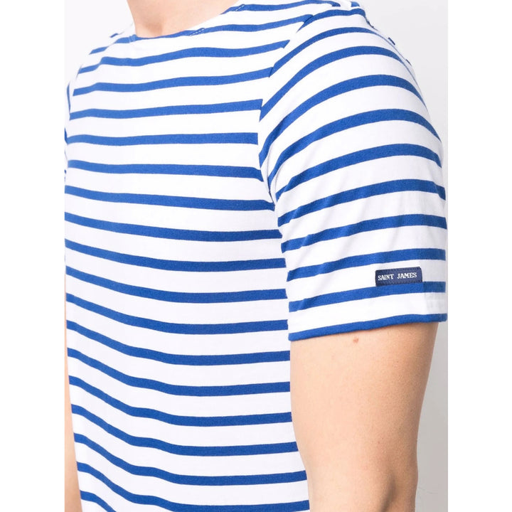 Saint James T Shirts - White, Blue | 2008052c451b571c308a0f71dbc4c1b48ae12557