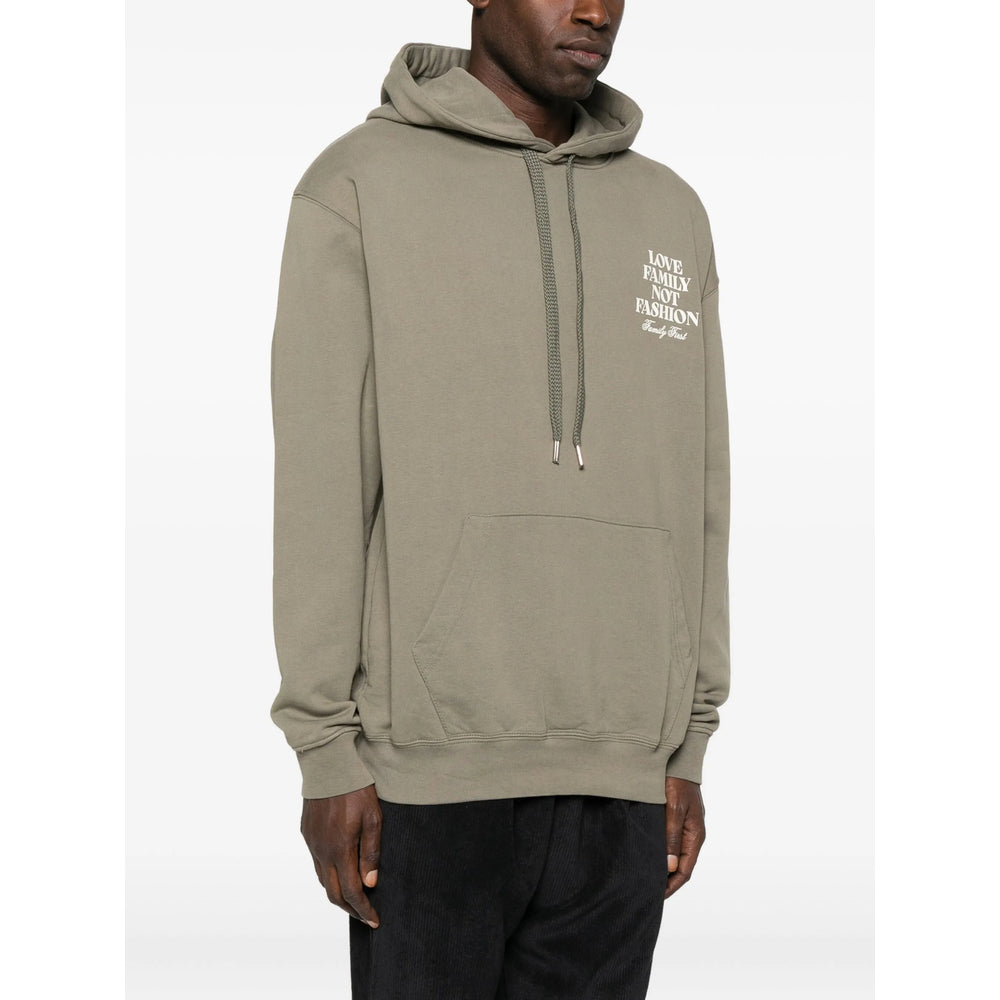 Family First Sweatshirts - Green | fc8abe9338cad90b210ee5dc979a78d6a6a7a7a4