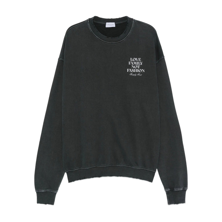 Family First Sweatshirts - Black | e8743fd040383372ee987850c32b1d6a825b7b28