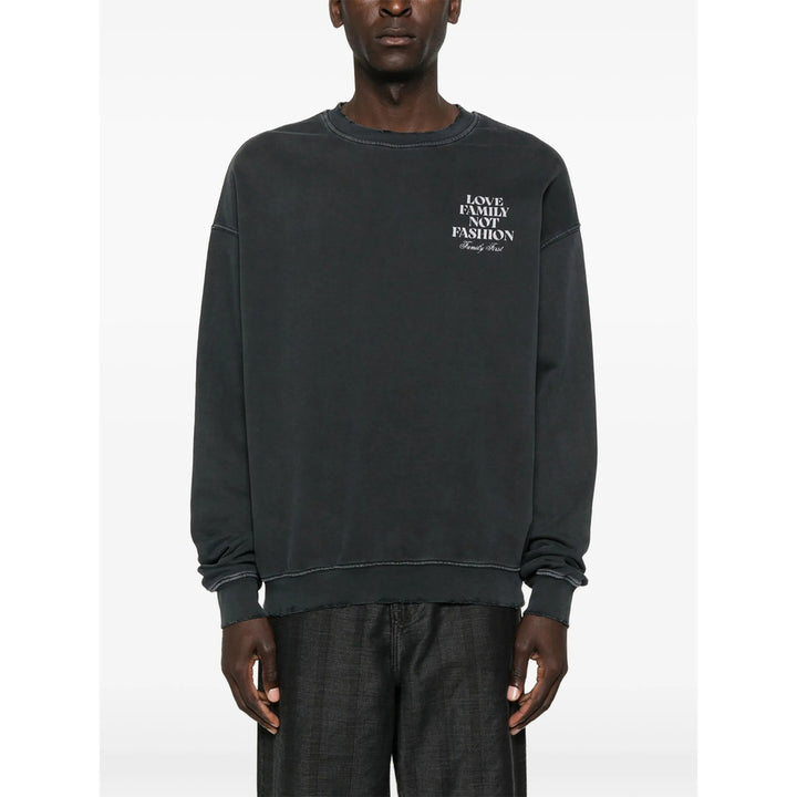 Family First Sweatshirts - Black | 637ef29bf3ed200ecef2bd69526a39ac8615fa42