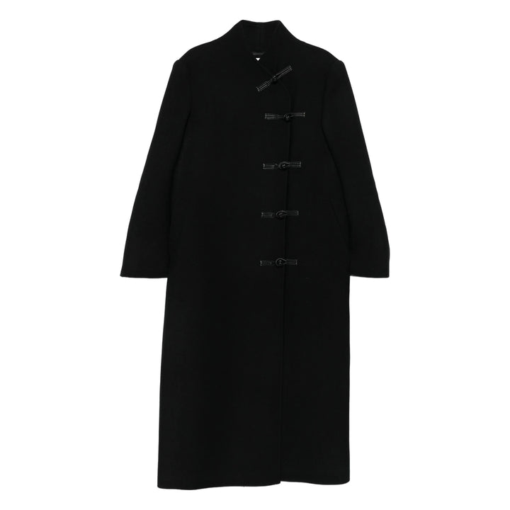 Rohe Coats - Black | f7286e33f94f1cca7c7631aa0ba3b2aded70b94f