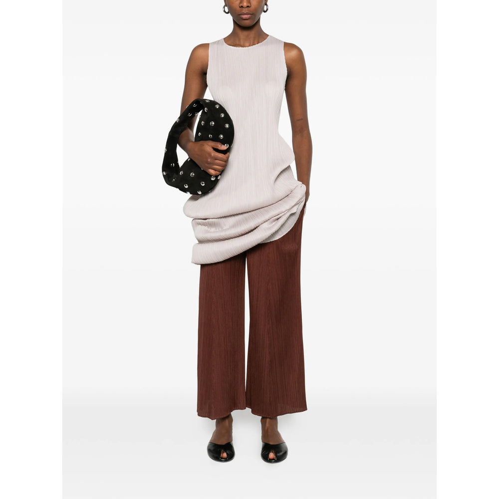 Pleats Please Issey Miyake Pants - Brown | b07691f0906077a2aa5f308d5d1dd78a5eafc776