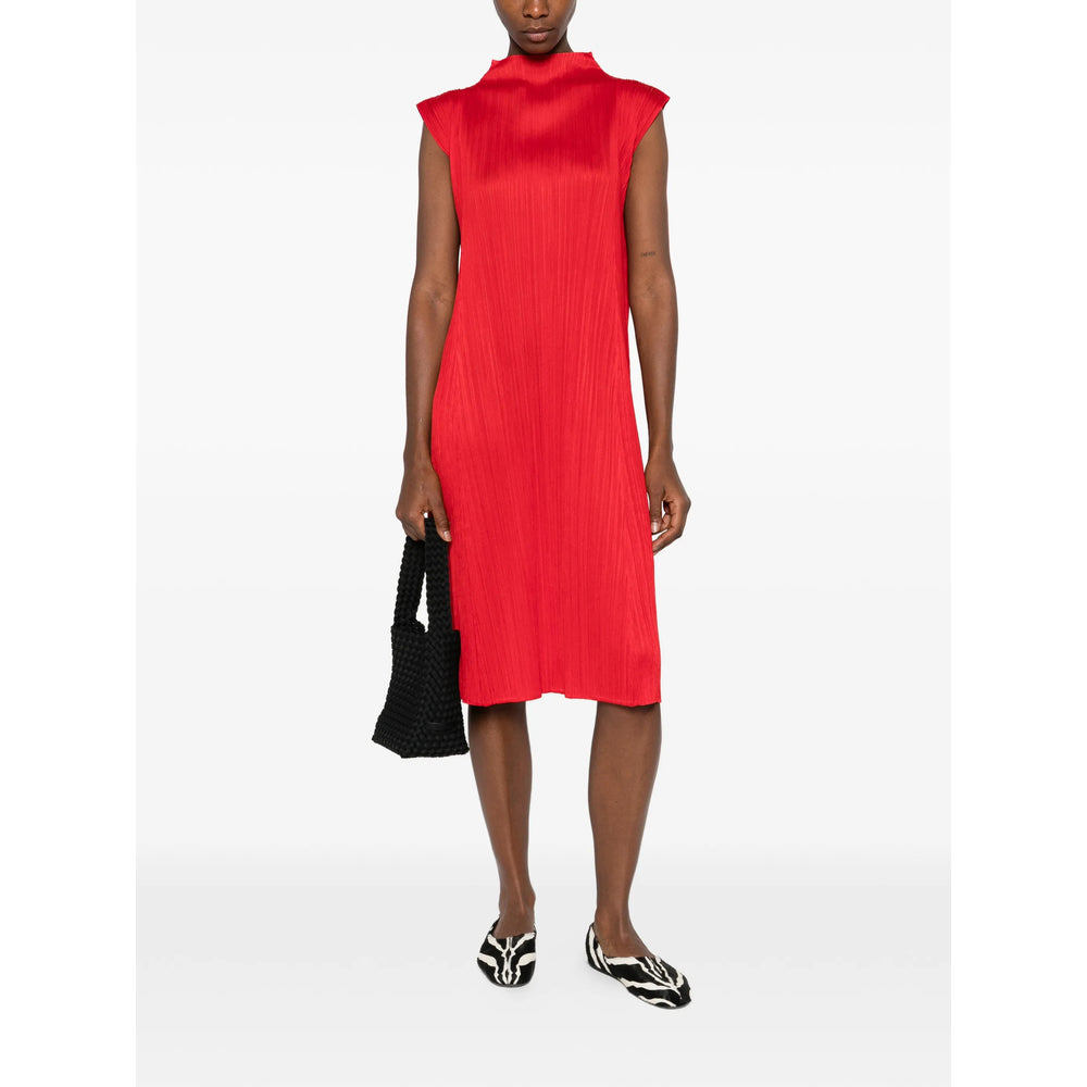 Pleats Please Issey Miyake Dresses - Red | 108bedceead0c74f1193f5d3049b6de4a7764fb3