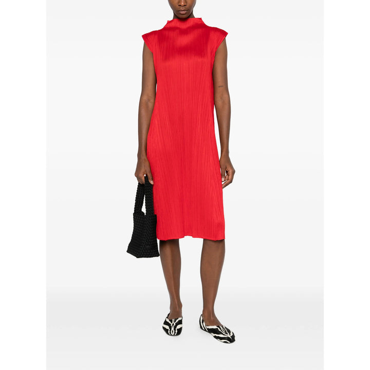 Pleats Please Issey Miyake Dresses - Red | 108bedceead0c74f1193f5d3049b6de4a7764fb3