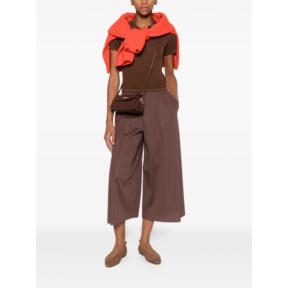 Pleats Please Issey Miyake Pants - Brown | ad04618e4dd375debba8814c0f066347384158bf
