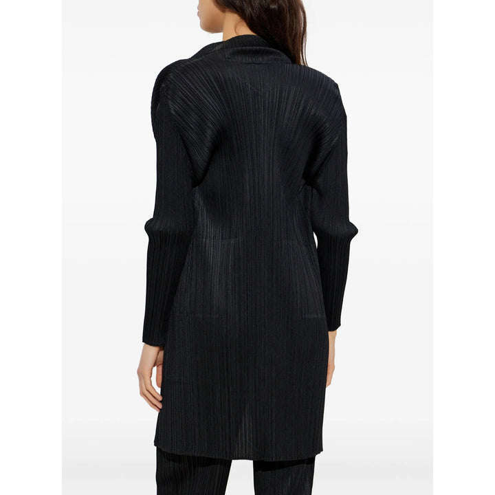 Pleats Please Issey Miyake Coats - Black | e0afcd3c18feeb1b908e8623d323f73162ca8d73