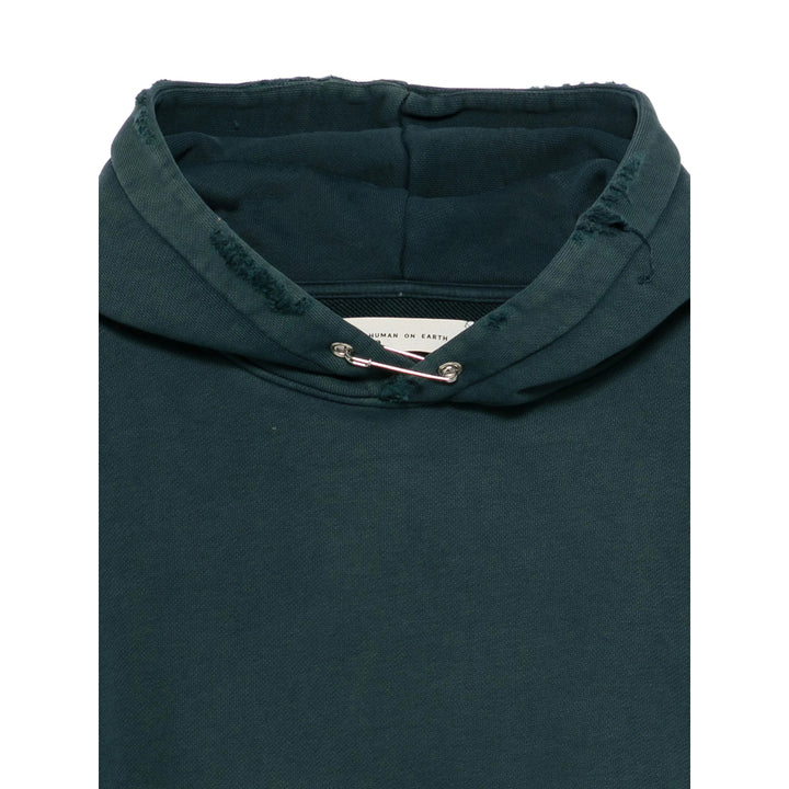 Stay Human On Earth Sweatshirts - Green | b8a70dcee3433d49572e0e886ef2bab8a3381b3f