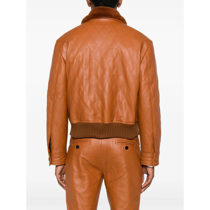 Ernest W. Baker Leather Outerwears - Brown | 1775e5e013ae52293072a38d3bed719cf4d47516