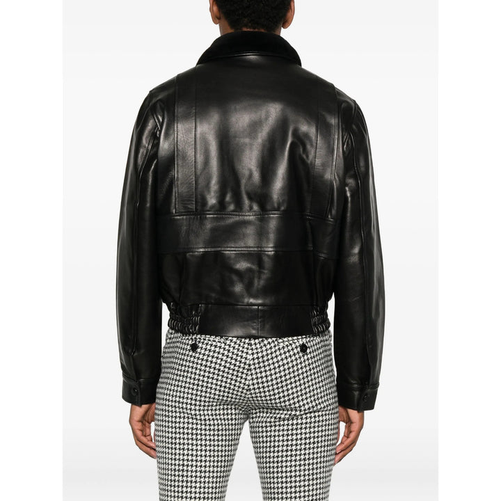 Ernest W. Baker Leather Outerwears - Black | c8c97dff1bdebe8661c59cb7bf9849bbb49afea0