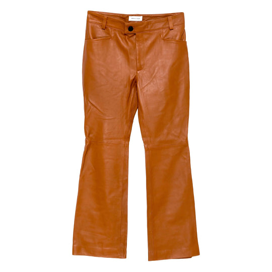 Leather Pants Brown