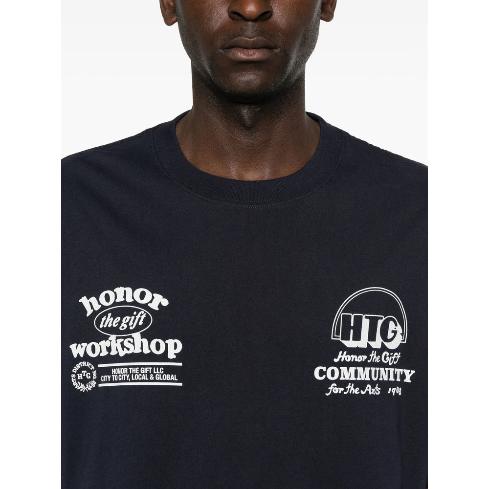 Honor The Gift T Shirts - Blue | 296f6699a7b36ce44830682831cc836f91184069