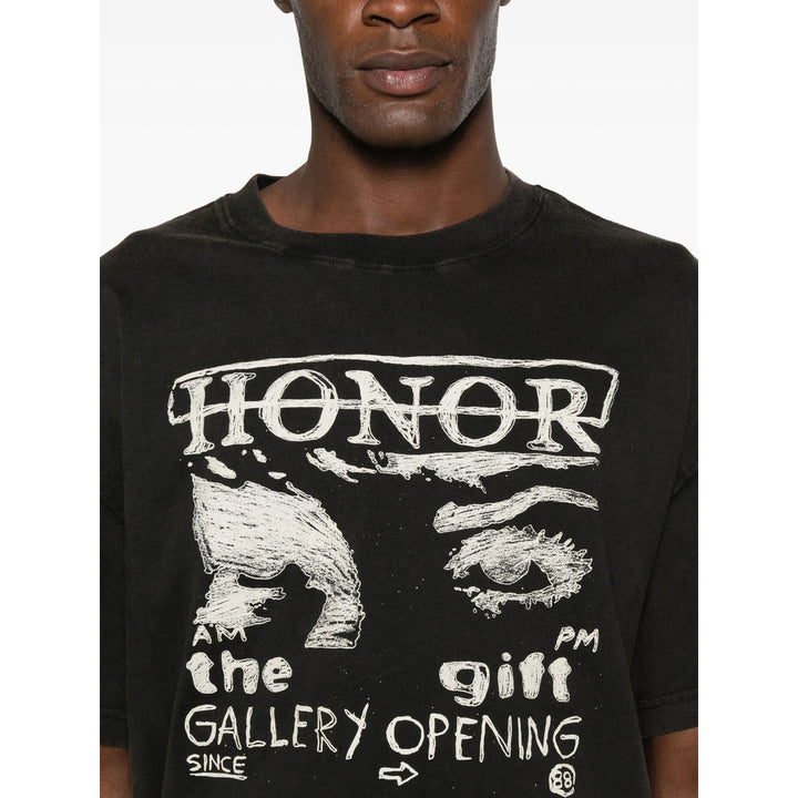 Honor The Gift T Shirts - Black | 767da003325ac7464839c868af61caa51931261e