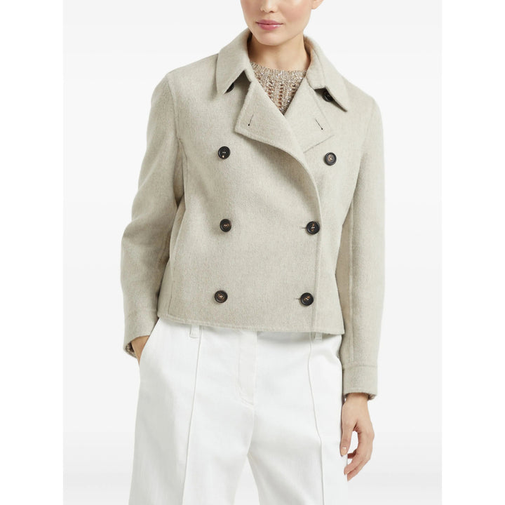 Brunello Cucinelli Coats - Neutral | 47e23465558564928ba5723049346c945d0befbc