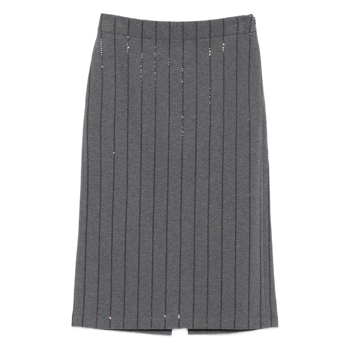 Brunello Cucinelli Skirts - Gray | 1d926bd800d508a755f4935550e25301f9a44102