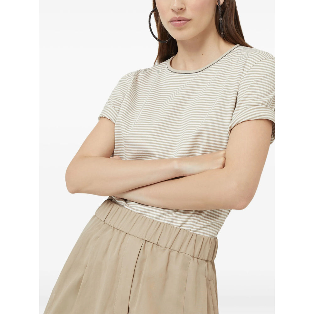 Brunello Cucinelli T Shirts - Neutral | fd565cf2323ab90489242b32cb783948bb37dd9e